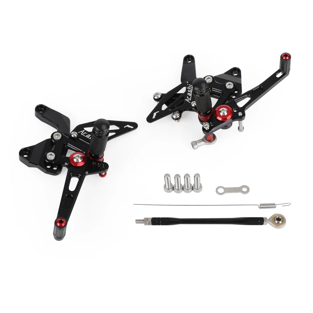 CNC Aluminum Rearsets Footpegs for Kawasaki Z900 (2021–2022)