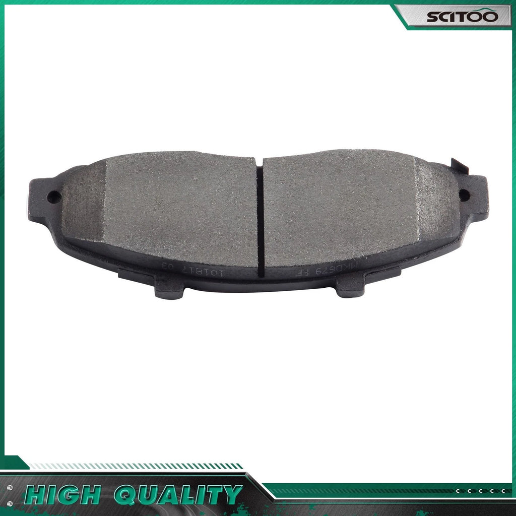Front Brake Calipers & Rotors with Ceramic Pads for Ford F-150 (1997–2003)