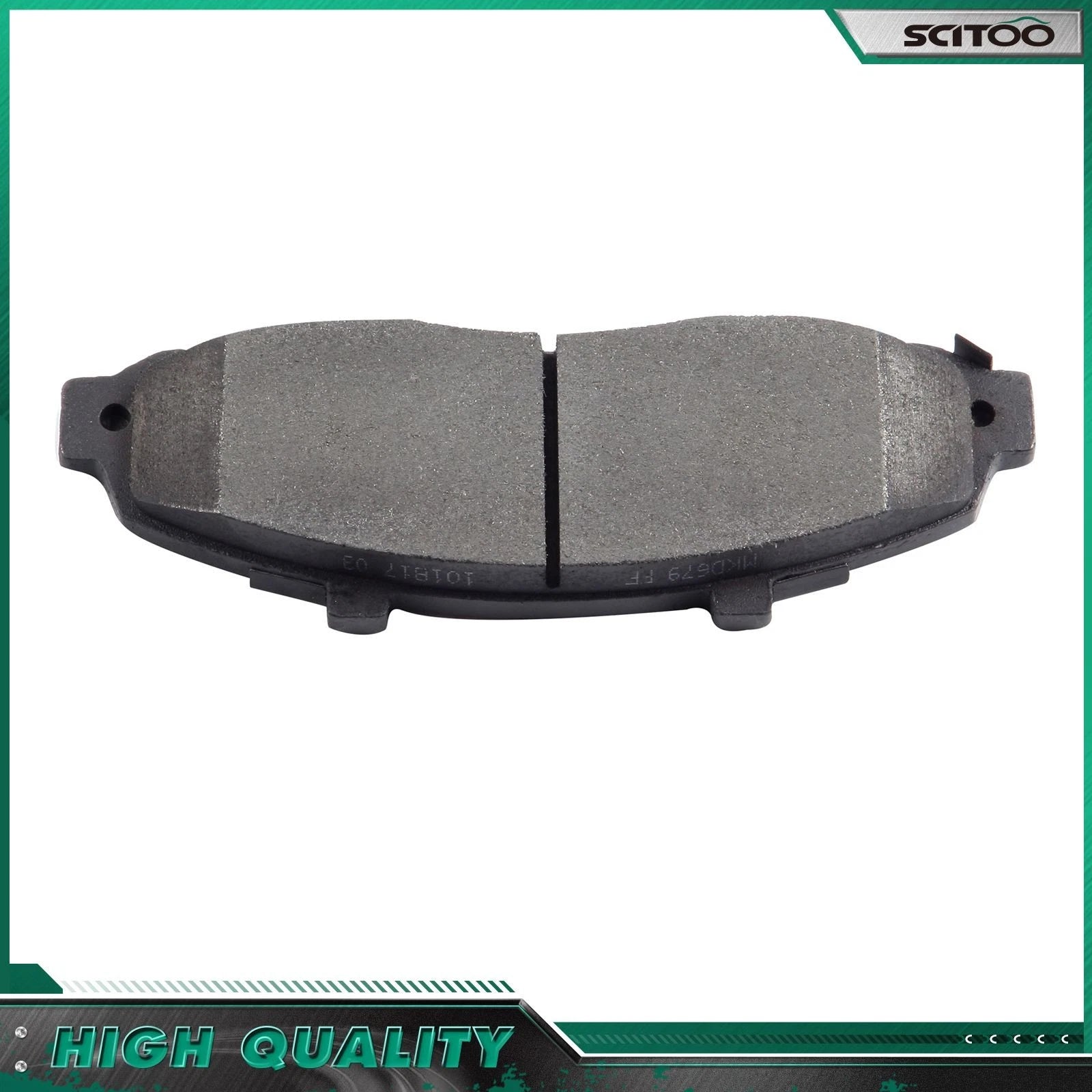 Front Brake Calipers & Rotors with Ceramic Pads for Ford F-150 (1997–2003)
