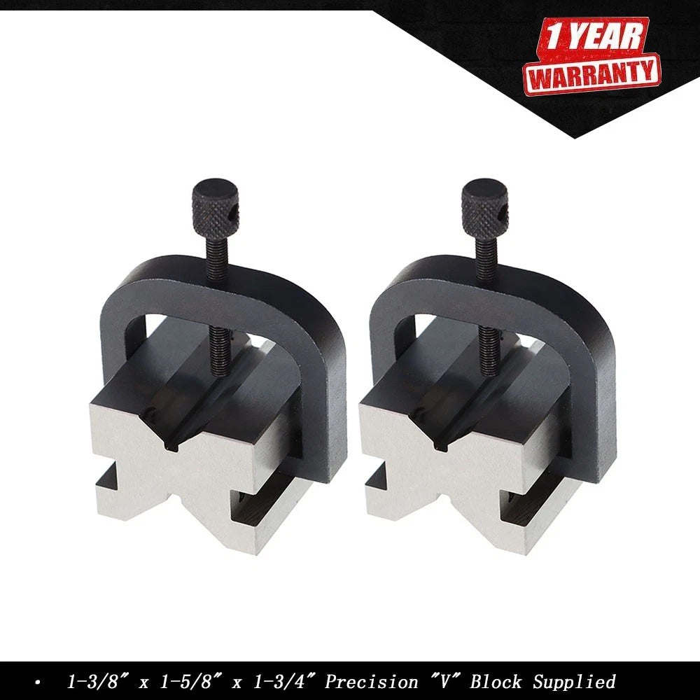 Set of 2 V Blocks for Precision Machining