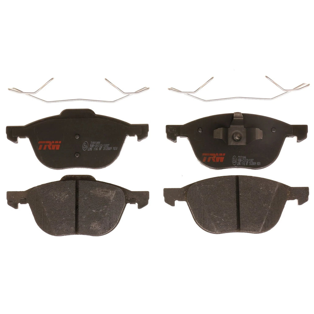 Set of 4 Disc Brake Pads for Mazda 3 (2004–2013)