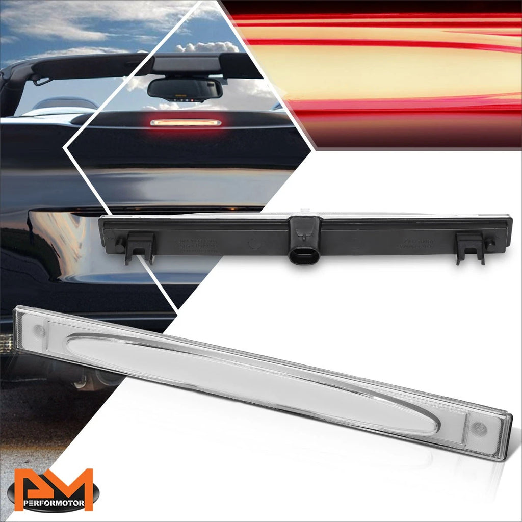 3D LED Bar Tail Brake Light for Chevy Corvette (2005–2013) Chrome