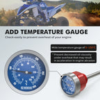 Oil Dipstick Level Gauge w/ Temperature Gauge for Yamaha YFZ450 (2004–2013)