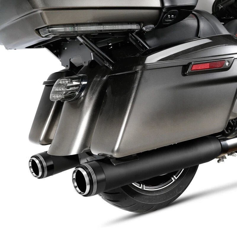 4" Slip-On Straight Mufflers for Harley Street Road Glide (2017–2024)