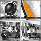 OE Style Projector Headlight for Cadillac Escalade ESV EXT (2007–2014)
