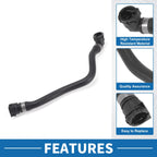 HVAC Heater Hose No. 64219329646 for BMW 230i (2017–2020) Rubber Black