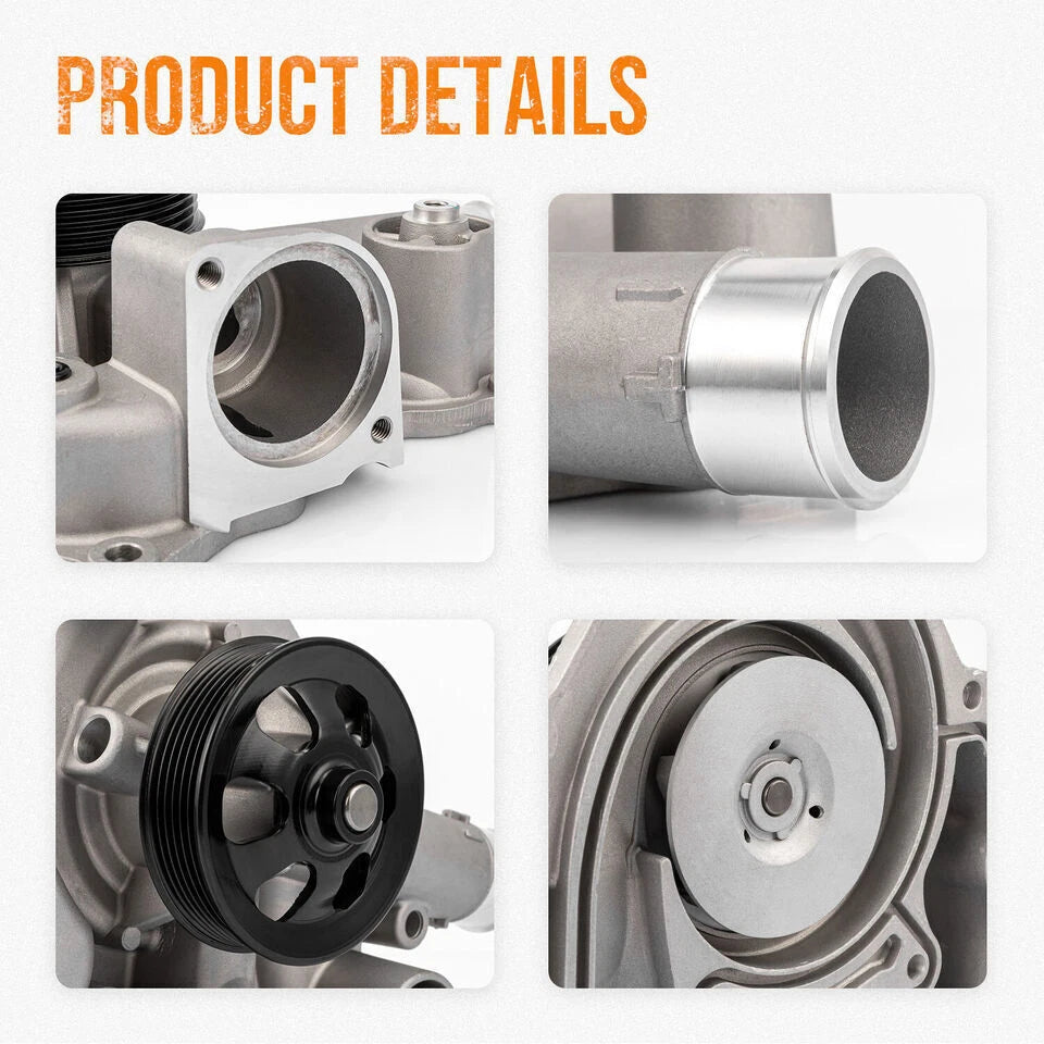 Water Pump for Jeep Grand Cherokee, Dodge Charger, Chrysler 300 (2011–2020) 5.7/6.4L