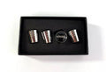 Valve Stem Caps Chrome Tapered Black for Jeep Wrangler JL (2018–2024)