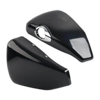 Vivid Black ABS Battery Covers for Harley Sportster XL883 1200 (2014-2022)