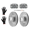 Set of 2 Front Brake Rotors + Calipers for Ram 1500 Classic (2019–2022) 53005