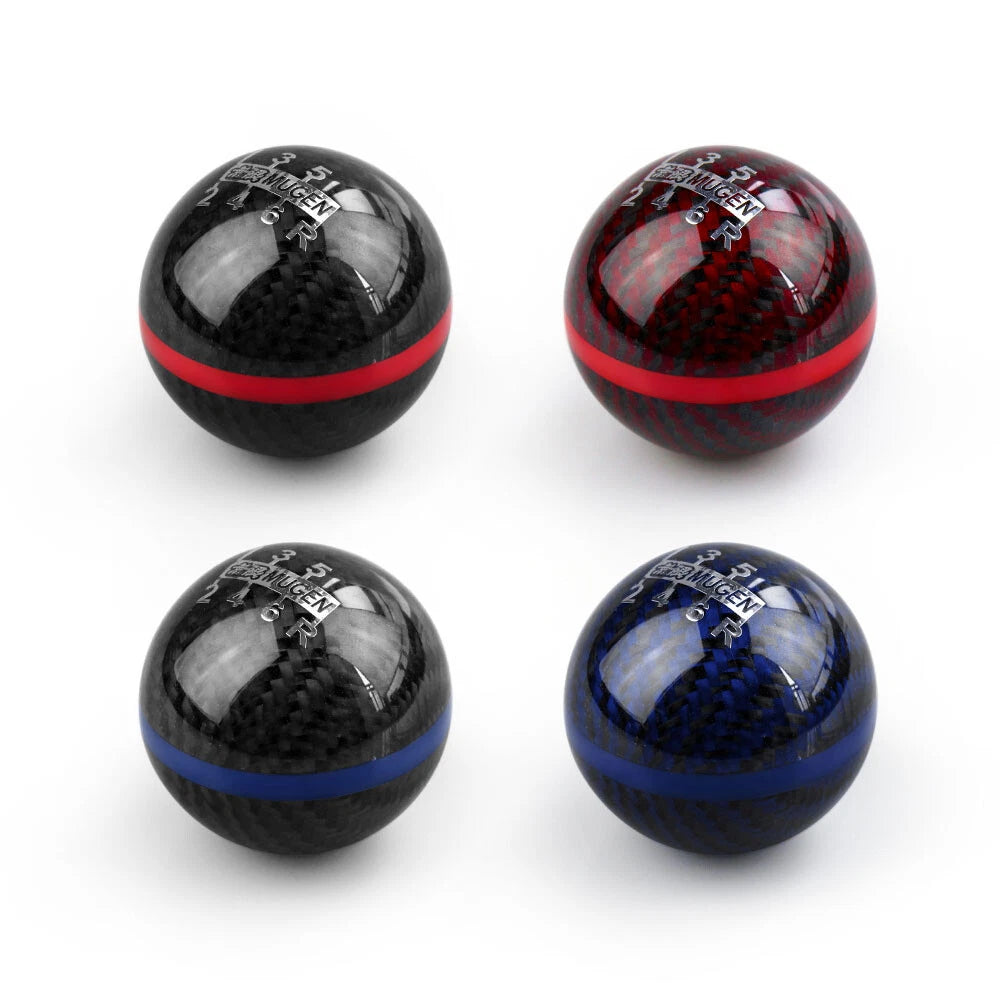 Mugen Carbon Fiber Shift Knob for Honda Civic CR-Z Accord S2000