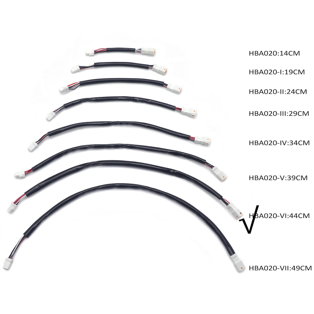16" Electronic Throttle Handlebar Wiring Extension for Harley Touring Softail (2016–2022)