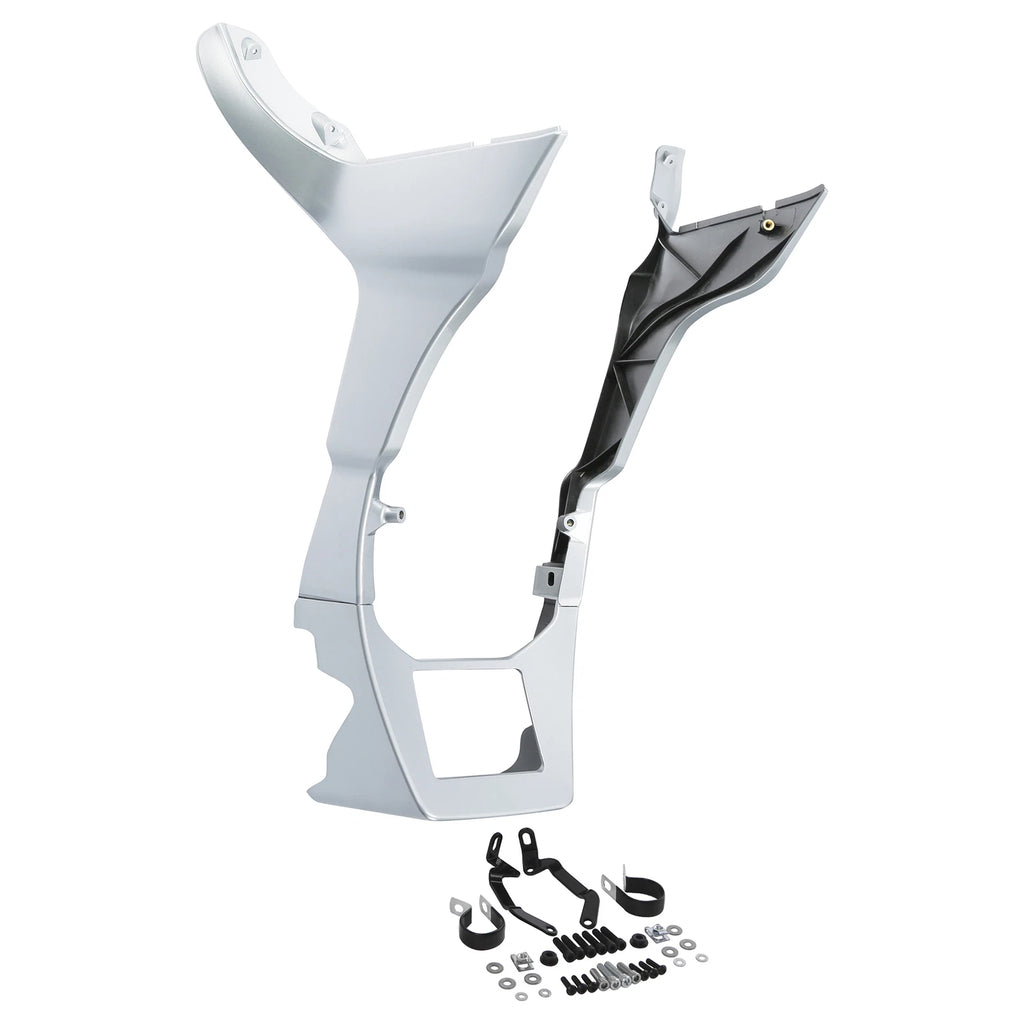 Side Fairings Chin Spoilers for Harley Touring Road Glide (2017–2023) Silver