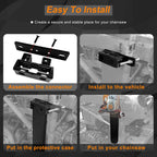 20" Chainsaw Scabbard Carrier for Carrier Tractor ATV UTV Truck