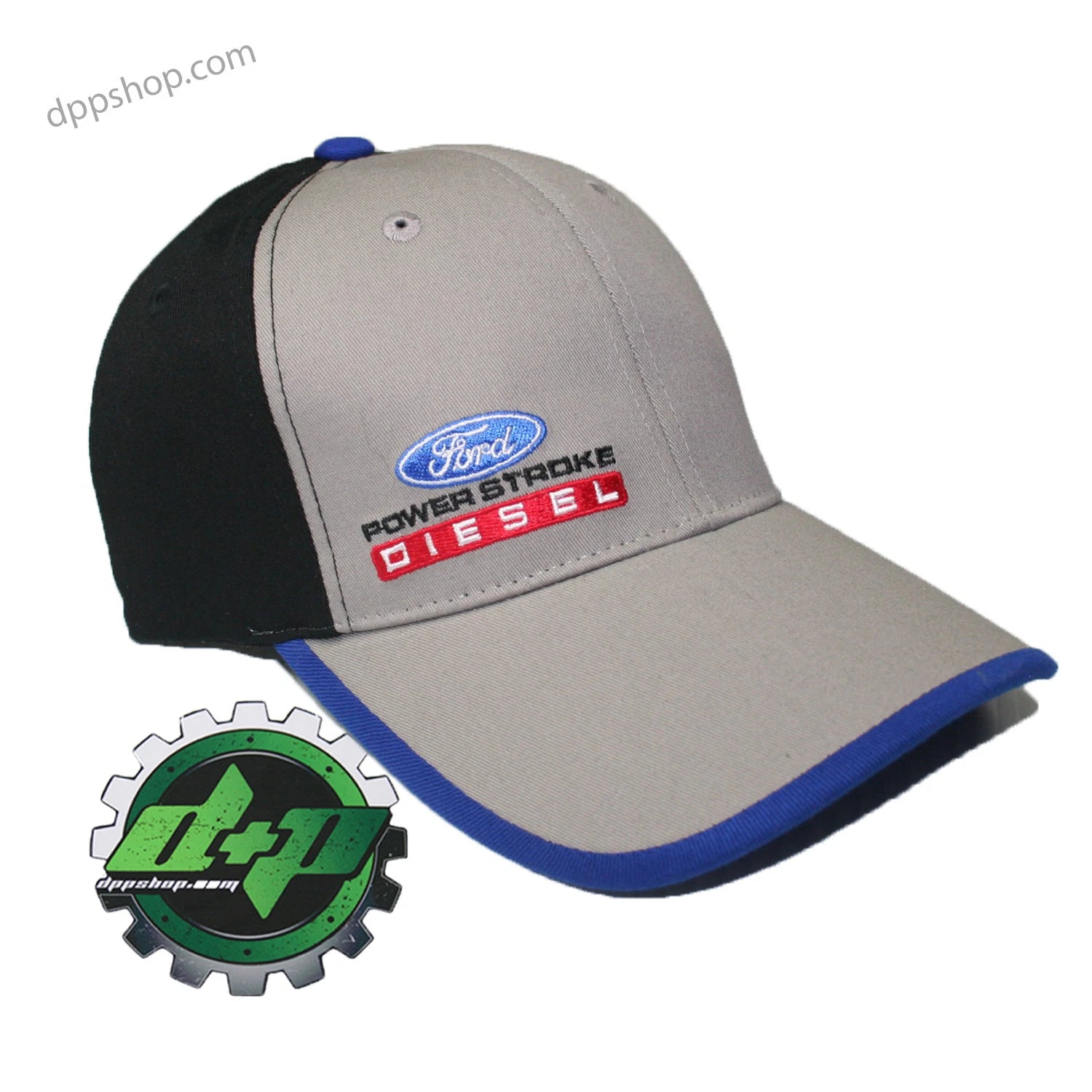 Ford Powerstroke Trucker Cap Hat Diesel Gear Stretch Fit Flex Super Duty