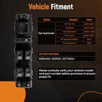 Driver Side Master Power Window Control Switch for Hummer H2 (2003–2006) 15251167