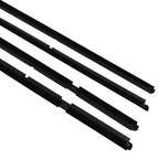 Set of 4 Door Window Weatherstrip Trim for Jeep Grand Cherokee (1999–2004)