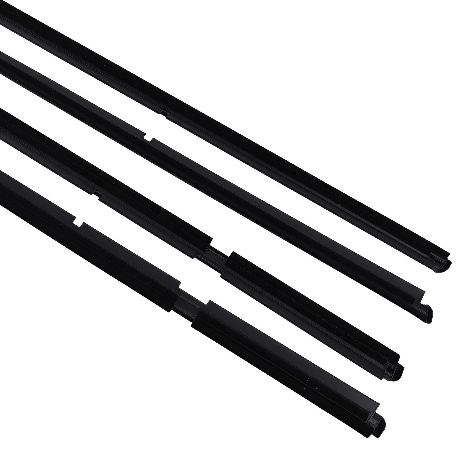 Set of 4 Door Window Weatherstrip Trim for Jeep Grand Cherokee (1999–2004)