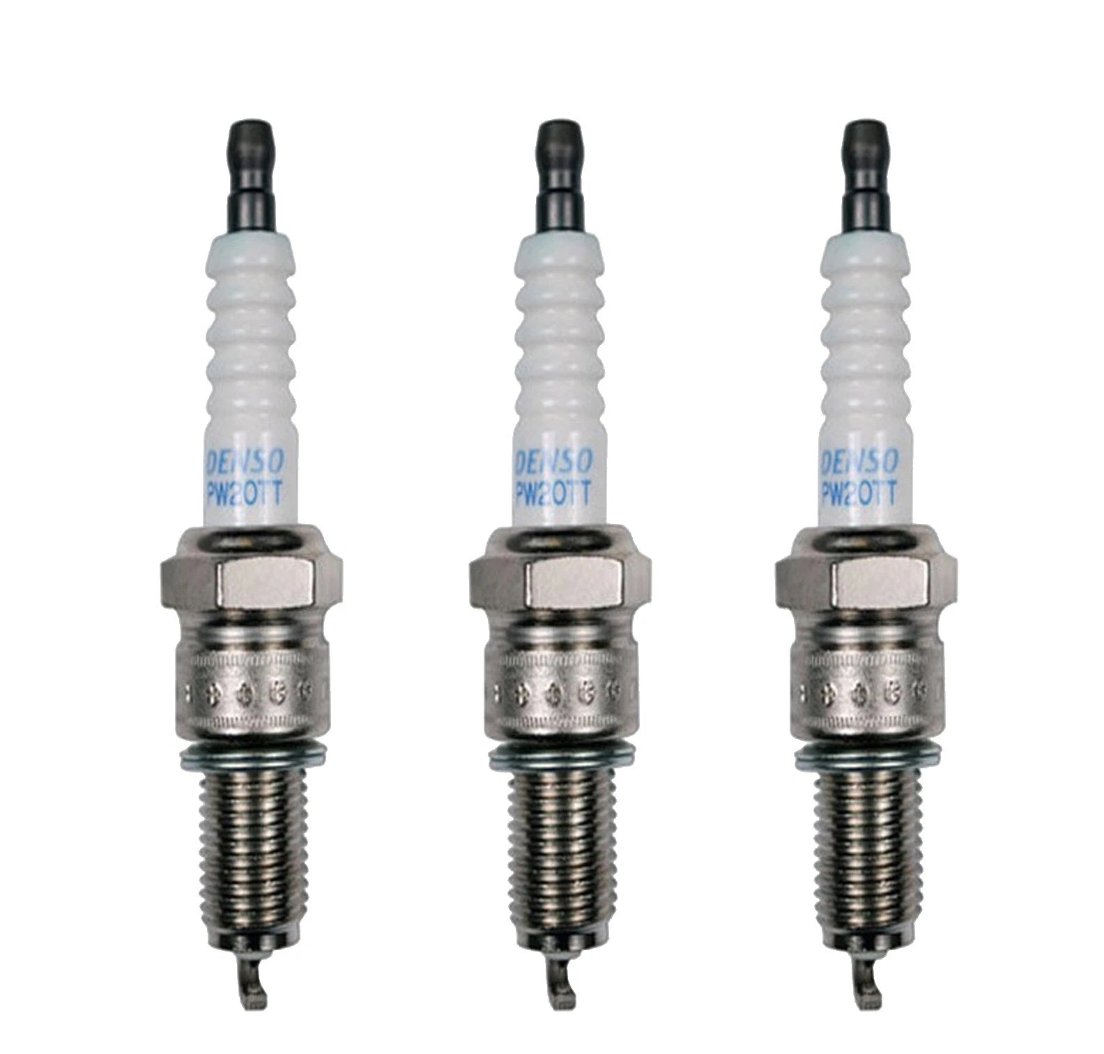 Set of 3 Spark Plugs for Alfa Romeo Audi BMW Dodge GMC Mercedes Volvo
