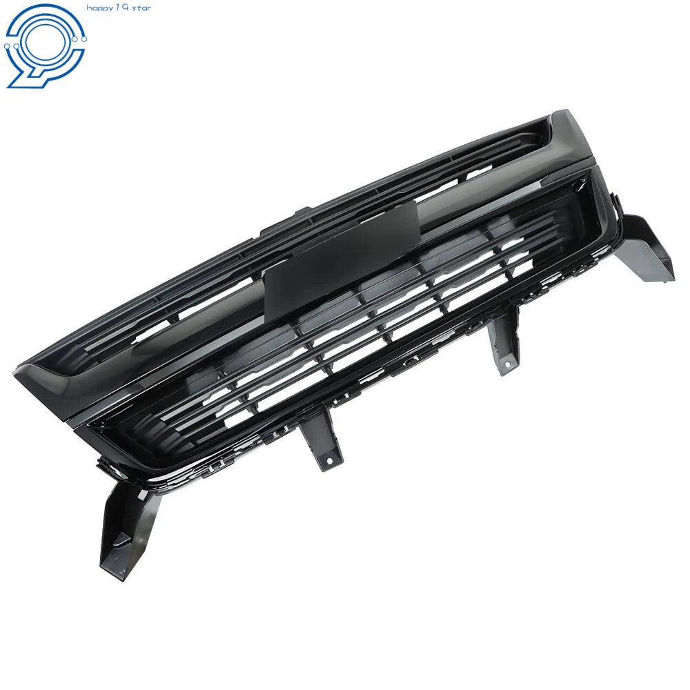 Front Grille for Chevrolet Colorado (2015-2019) Glossy Black