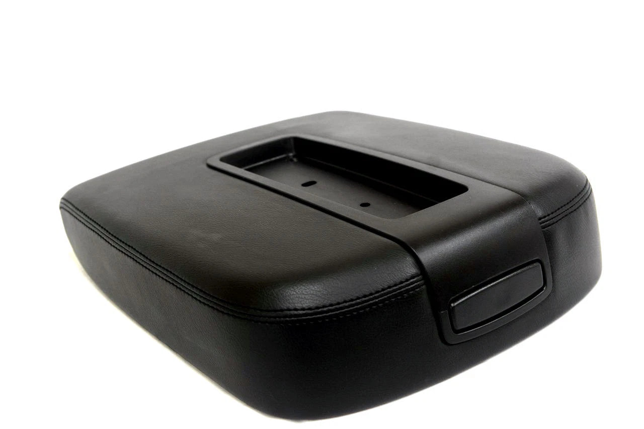 Center Console Armrest Cover for Hummer H2 (2008–2009) - Black Leather