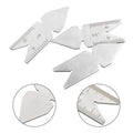 3Pcs Stainless Steel Gauges for Accurate Pitch Measurement