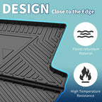 Cargo Liner Rear Trunk Mat for Mitsubishi Outlander (2016–2020) TPE