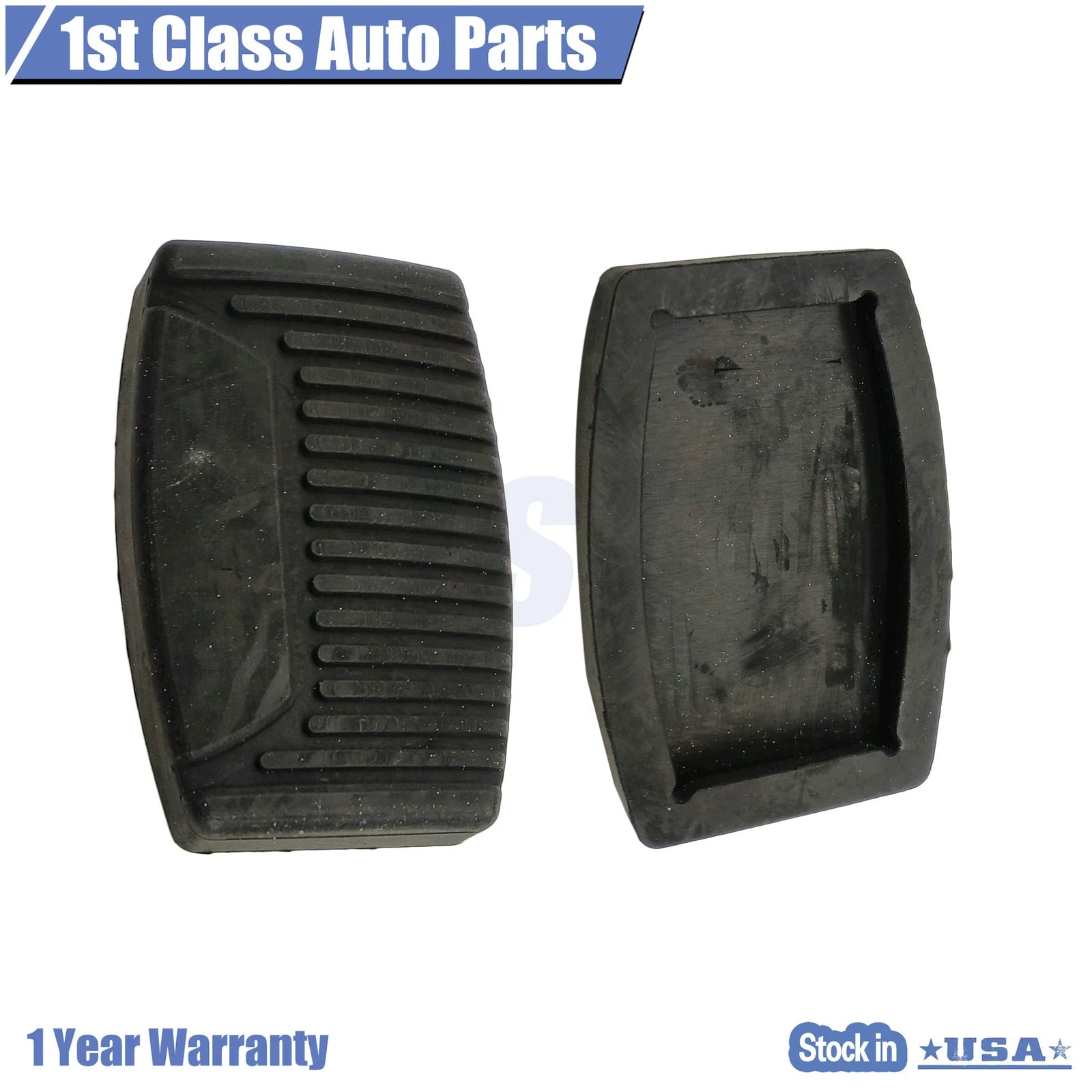 2X Brake Clutch Pedal Pads for Ford F-150 F-250 F-350 (1975–2008)