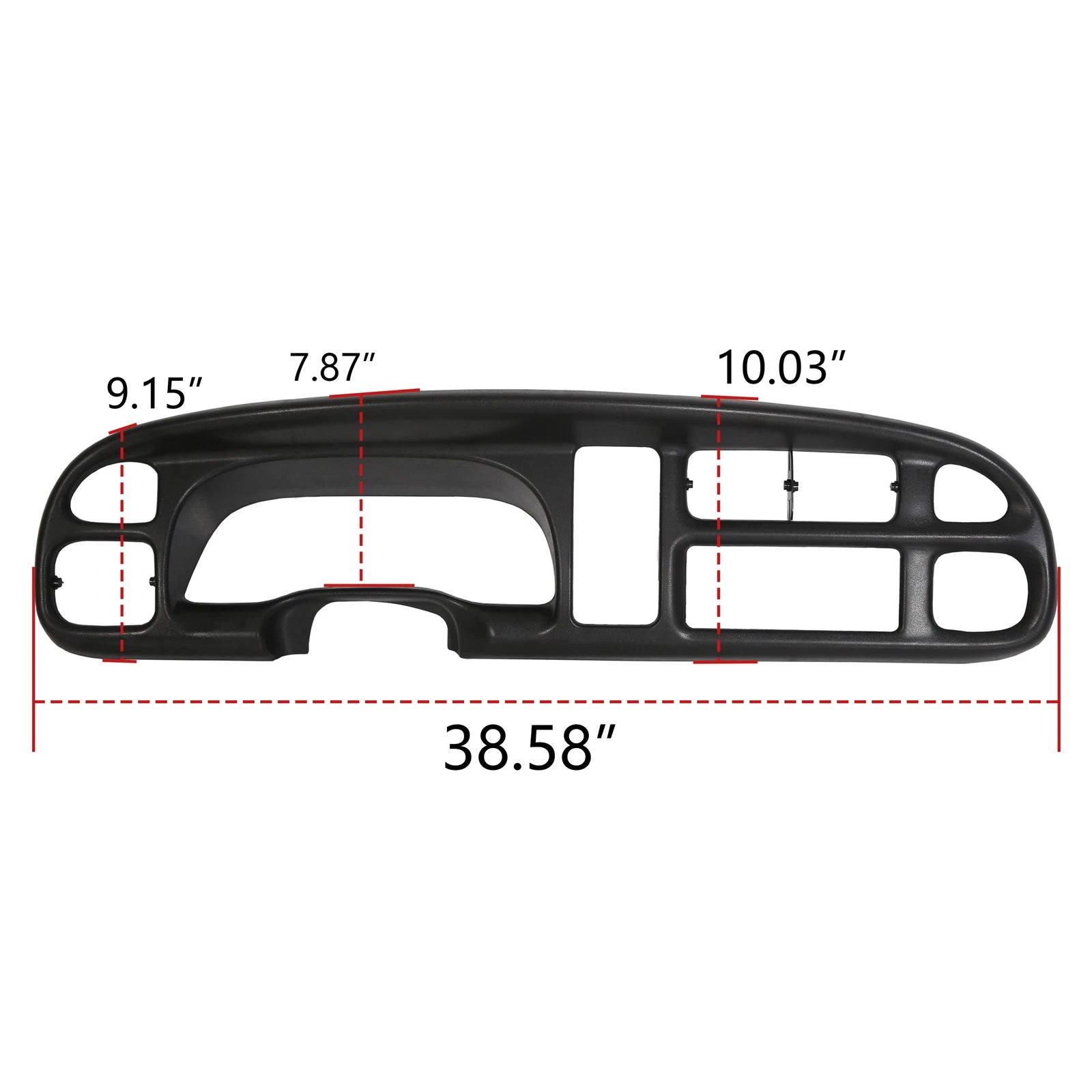 Instrument Panel Dash Bezel for Dodge Ram 1500 2500 3500 (1998-2002)