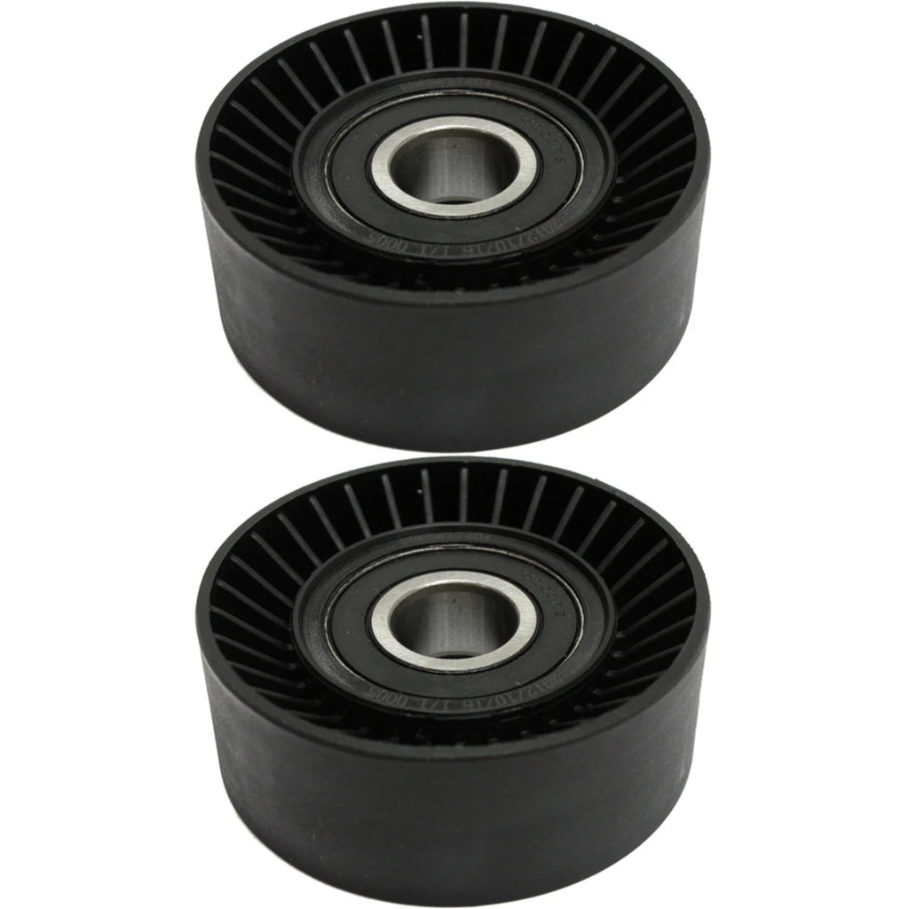 Set of 2 Accessory Belt Idler Pulleys for VW Ram Truck
