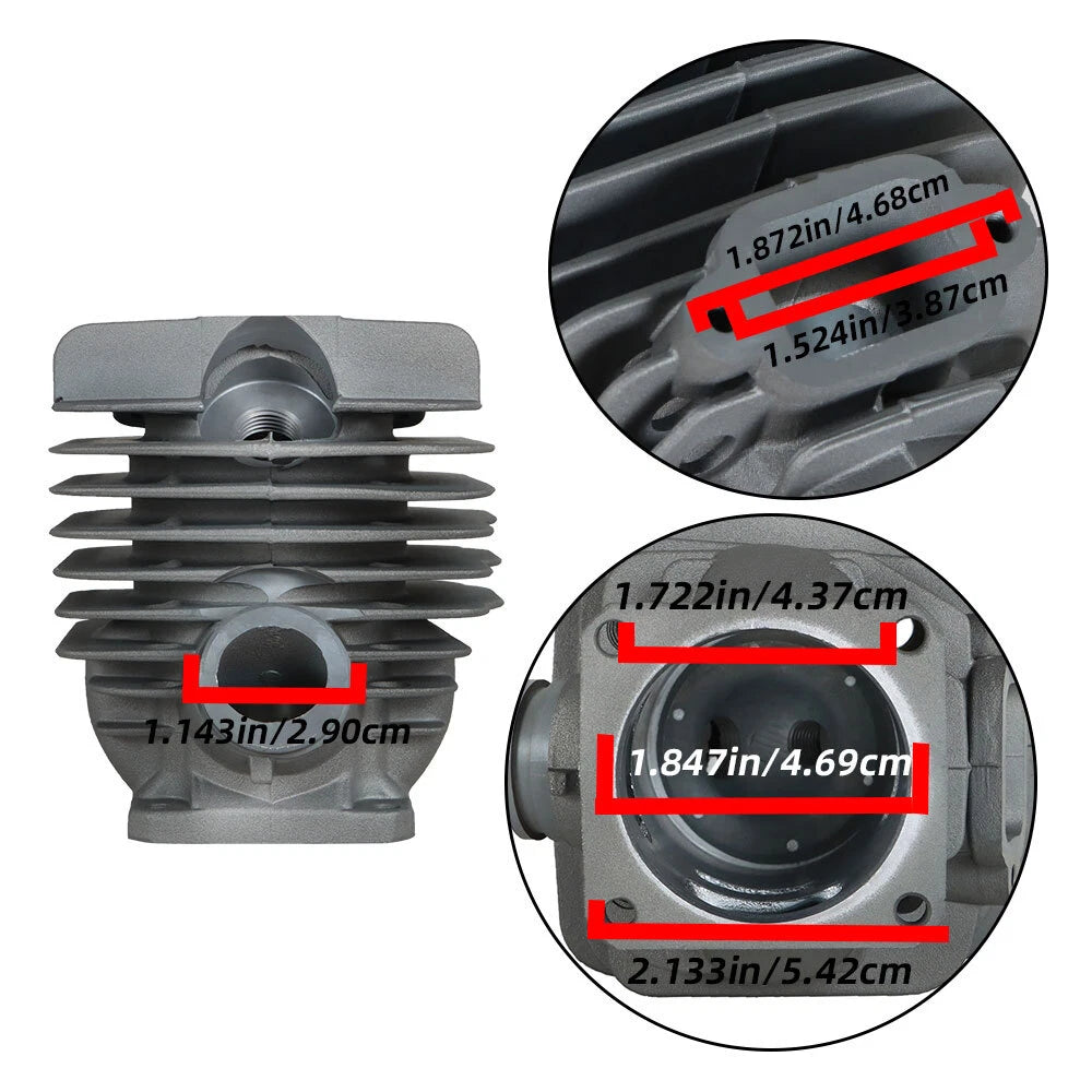 Cylinder Piston Kit for MS340 034AV (Year Range Not Specified)