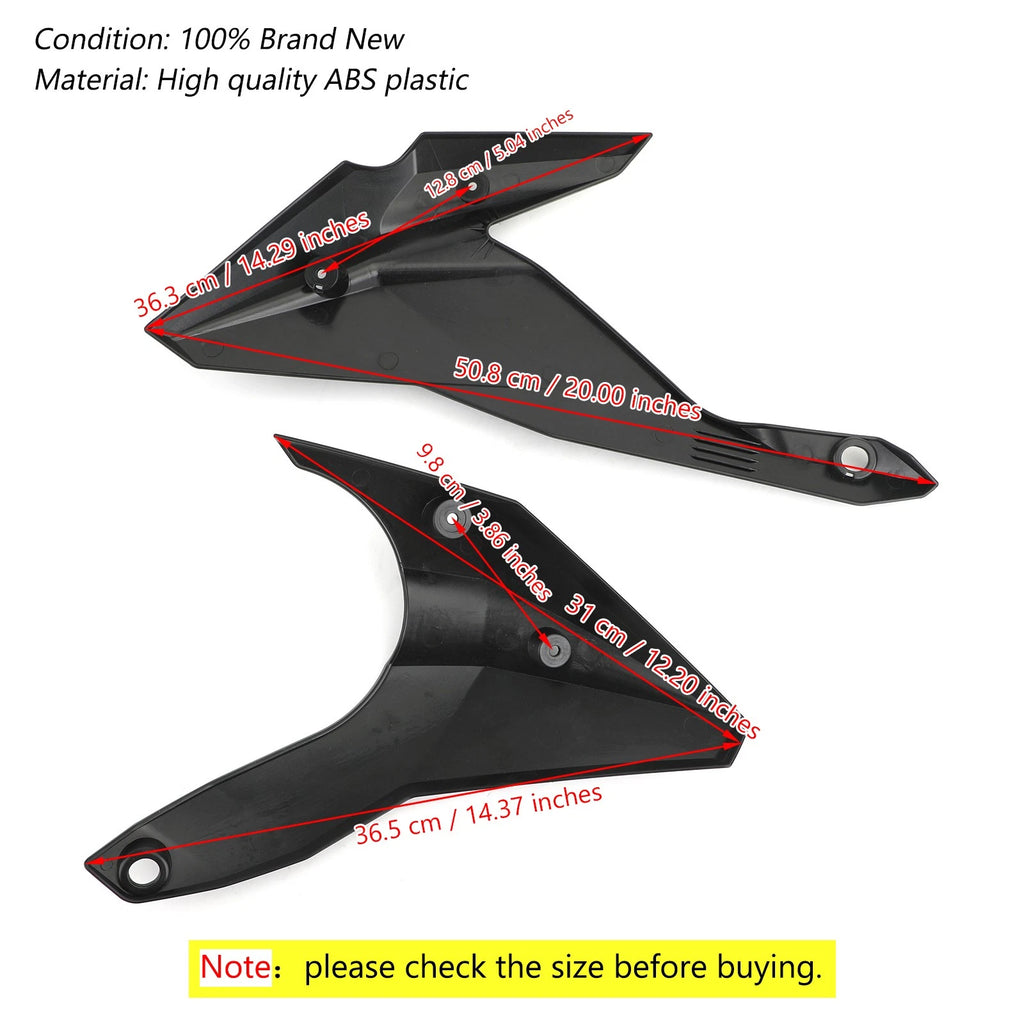 Engine Panel Belly Pan Lower Cowling Cover for Kawasaki Z400 (2018–2023)