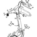 Backhoe Bucket Cylinder Assembly for Case 480C 480D 480E