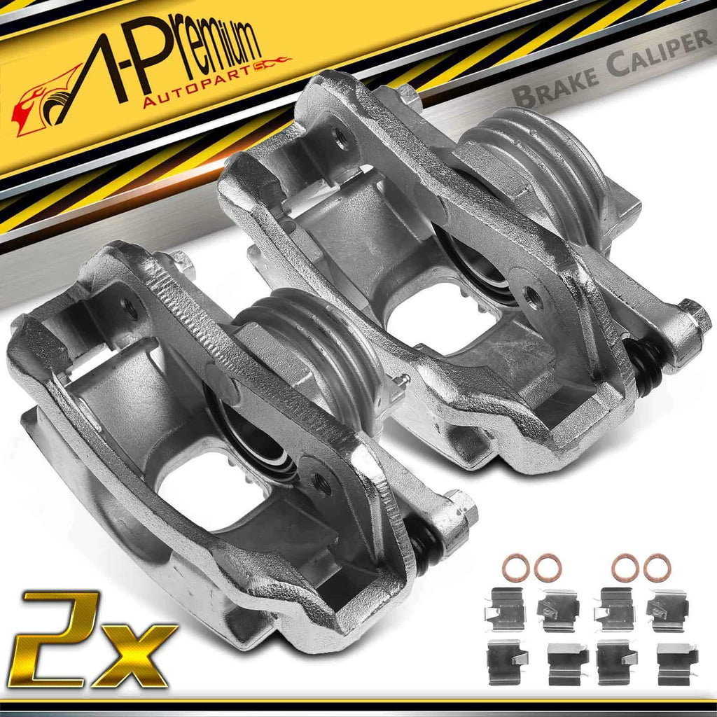 2X Front Disc Brake Calipers with Bracket for Kia Sportage (1998–2002)