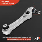 2X Front Lower Rearward Control Arm with Ball Joint for BMW F01 (2008–2015)