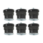 Set of 6 Body Mounts for Chevrolet S10 Pickup / GMC S10 Sonoma (1994–2004)
