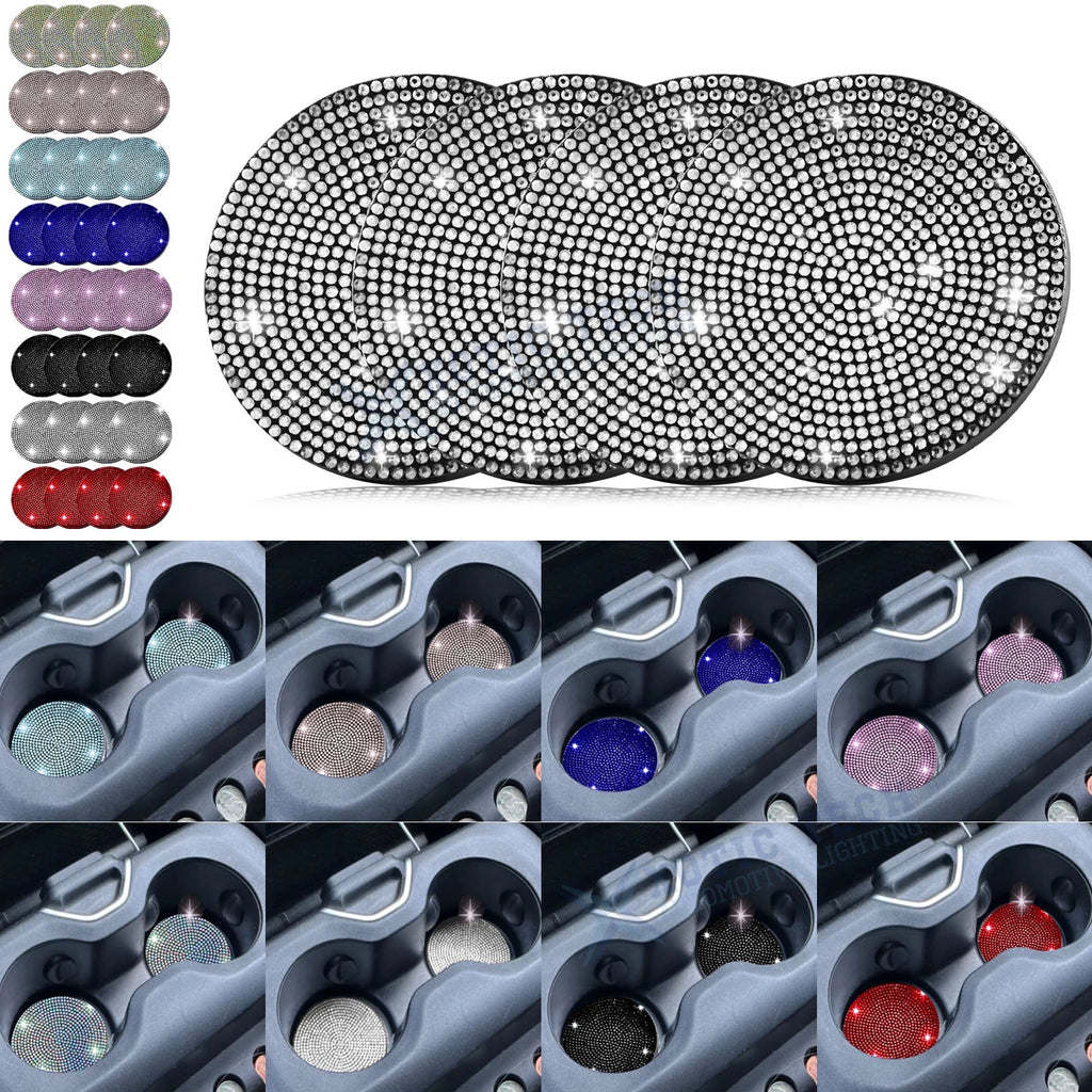 2.75" Cup Drink Holder Coaster Insert for Vehicle (1 Pair)