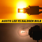 2X AUXITO 1156 7506 LED Rear Turn Signal Light Bulb for