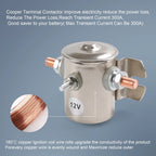 Heavy Duty 200A Solenoid Relay for Winch Marine (12V)