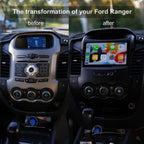 9" Wireless Carplay Android Auto Head Unit for Ford Ranger (2012-2015)