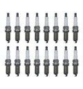 Set of 16 Platinum TT Spark Plugs for Chrysler Dodge Jeep Ram V8 (0.040 Gap)