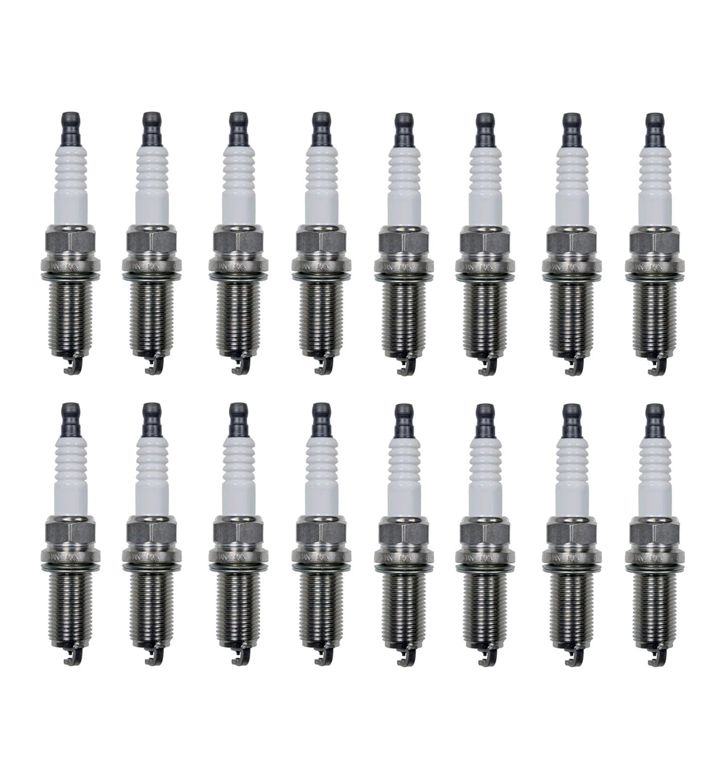 Set of 16 Platinum TT Spark Plugs for Chrysler Dodge Jeep Ram V8 (0.040 Gap)