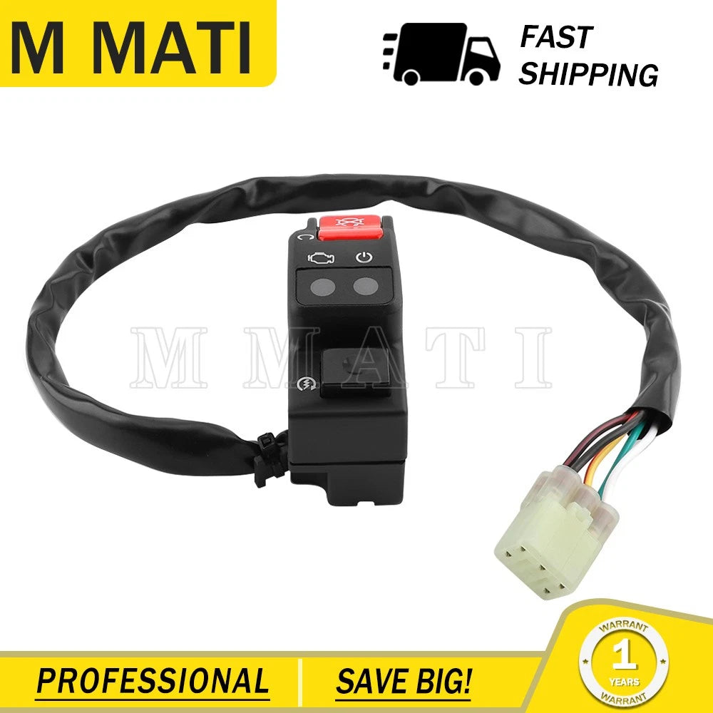 Engine Stop Kill Right Switch for Honda CRF110F CRF125F CRF125FB (2019–2024)