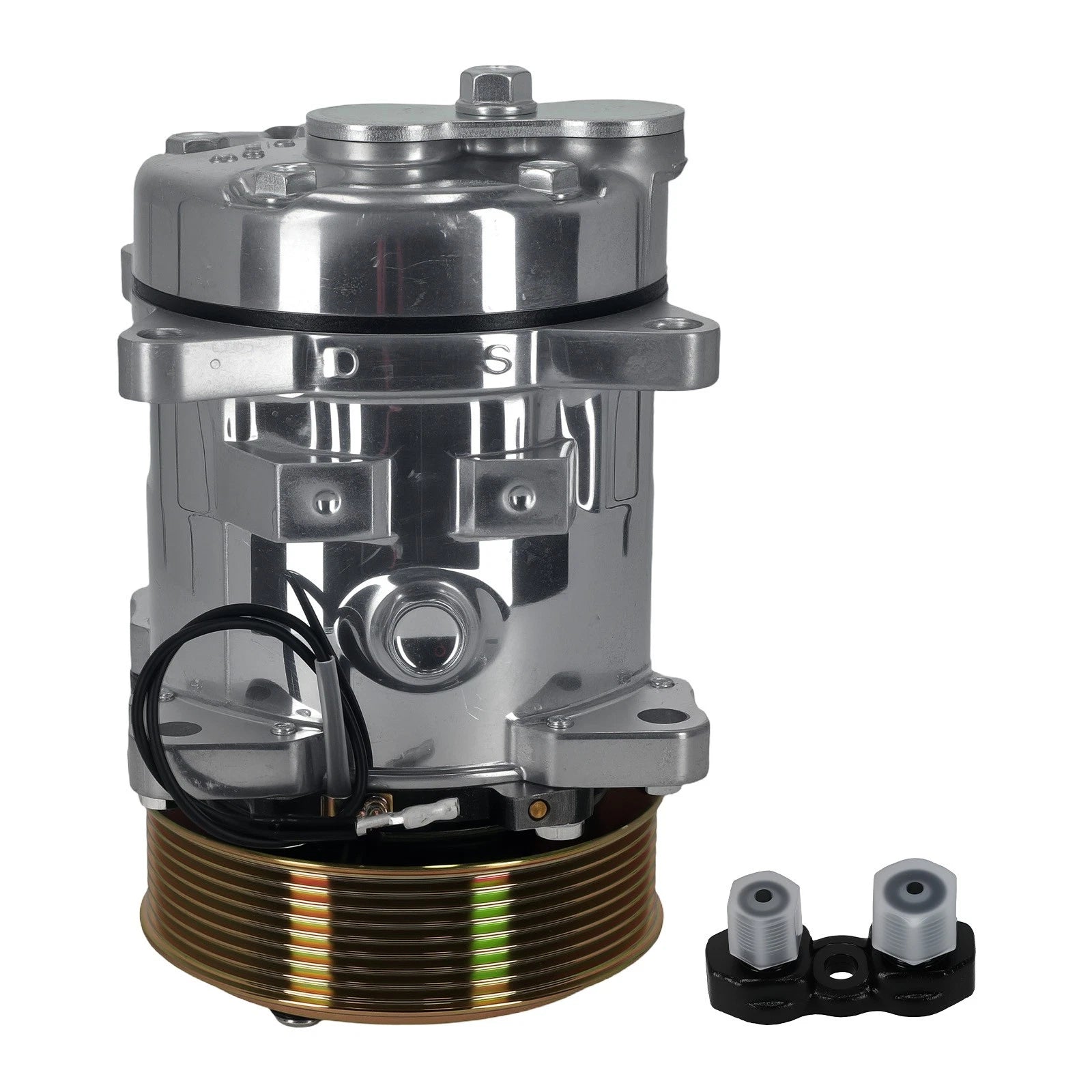 8PK AC Compressor w/ Clutch for ThermoKing Tripac APU (QP15 TM15 102-580 102-963)