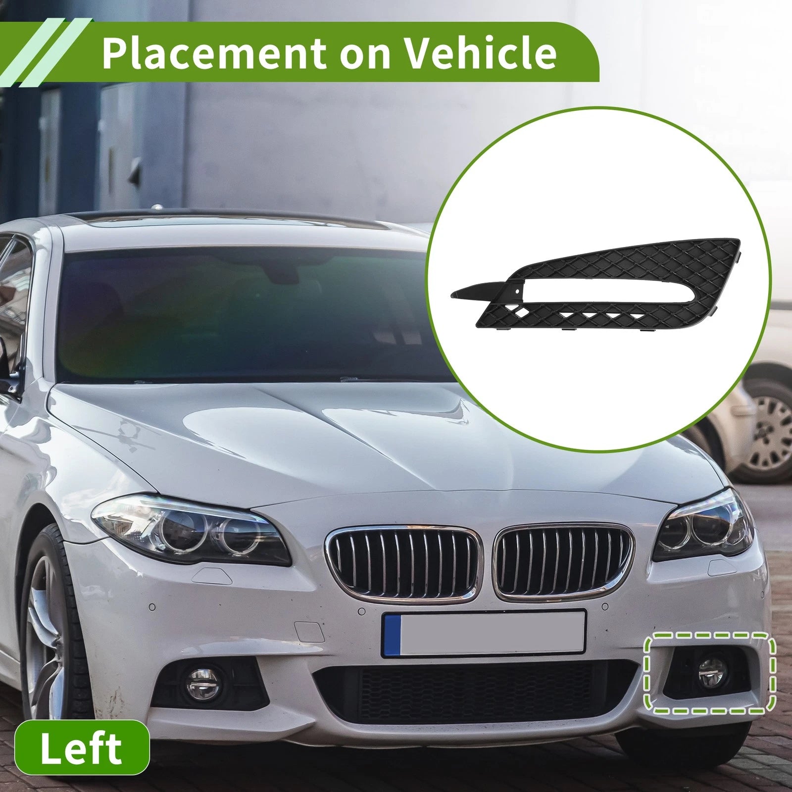 1 Pc Fog Light Grill for Mercedes Benz W251 (2009–2013) No. 2518852923