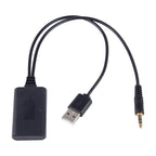 Bluetooth Module AUX Cable Adapter for BMW E60 E63 E61 (2004-2010)