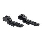 Black Front Footrests for Ducati Monster 821 937 950 1100 1200 Scrambler (2014-2023)