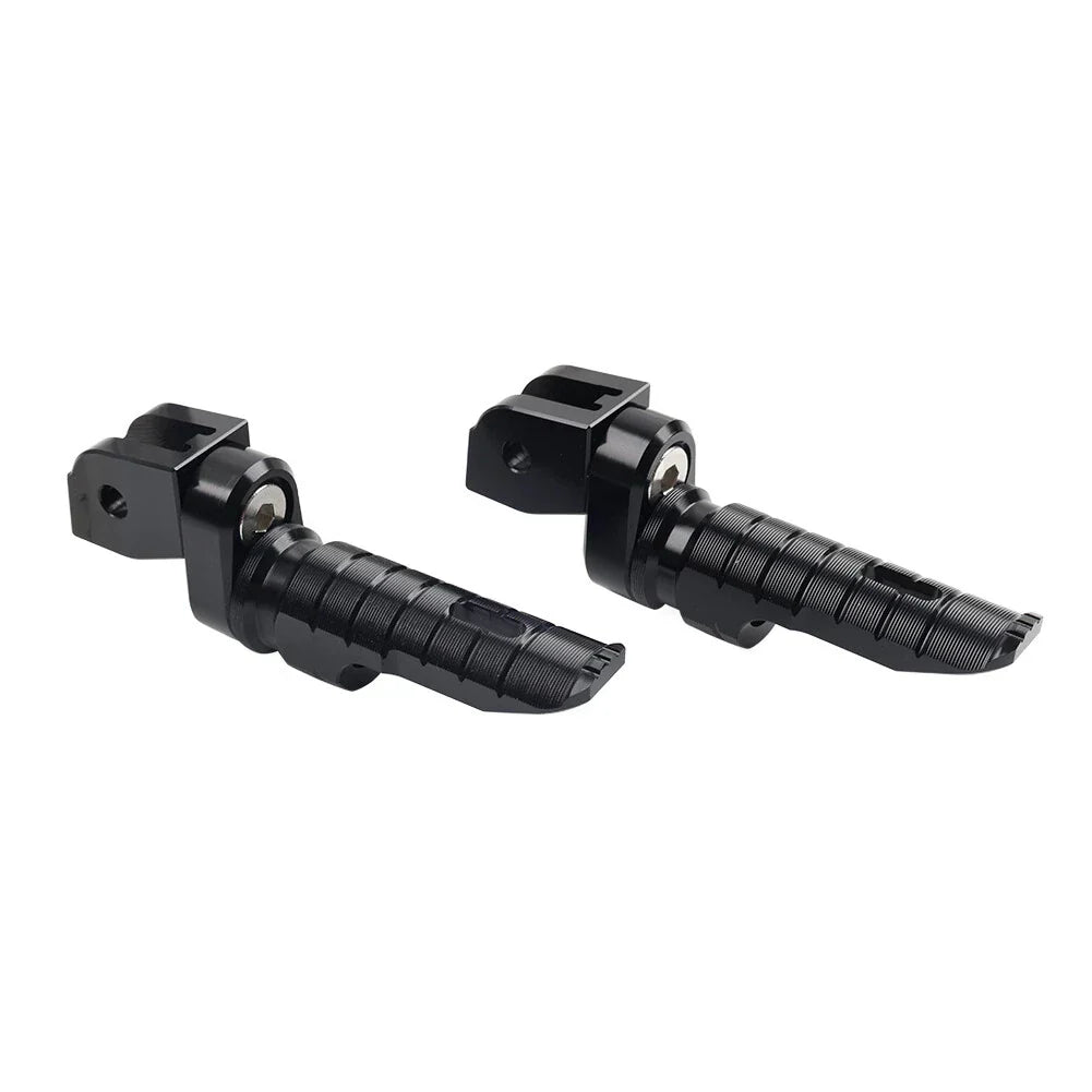 Black Front Footrests for Ducati Monster 821 937 950 1100 1200 Scrambler (2014-2023)
