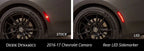 LED Side Marker Lights Red Amber Replacement for 2016-2020 Chevrolet Camaro