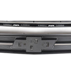 Front Upper Lower Grille for Chevrolet Trax (2017-2021) Black Chrome